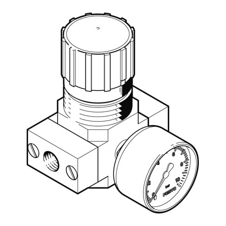 Pressure Regulator LR-N1/8-D7-MICRO